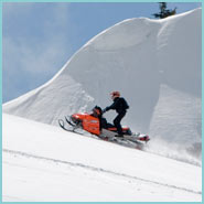 Sledding in the Shuswap