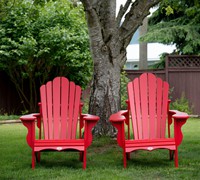 Relax in the courtyard