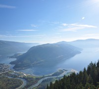 View of Lake from Above